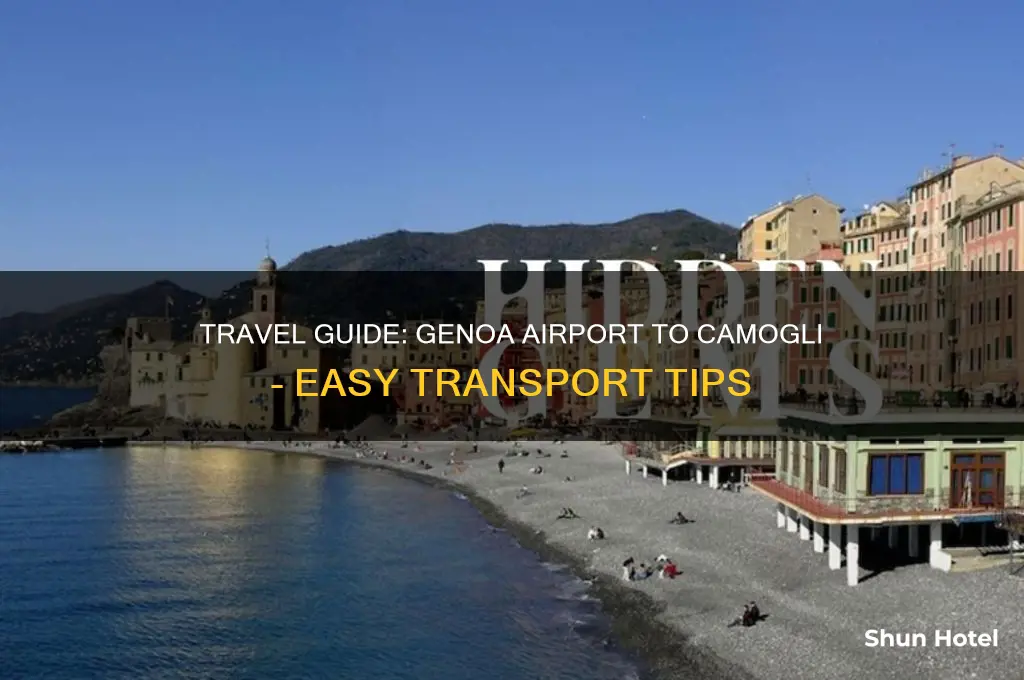 how to get to camogli from genoa airport
