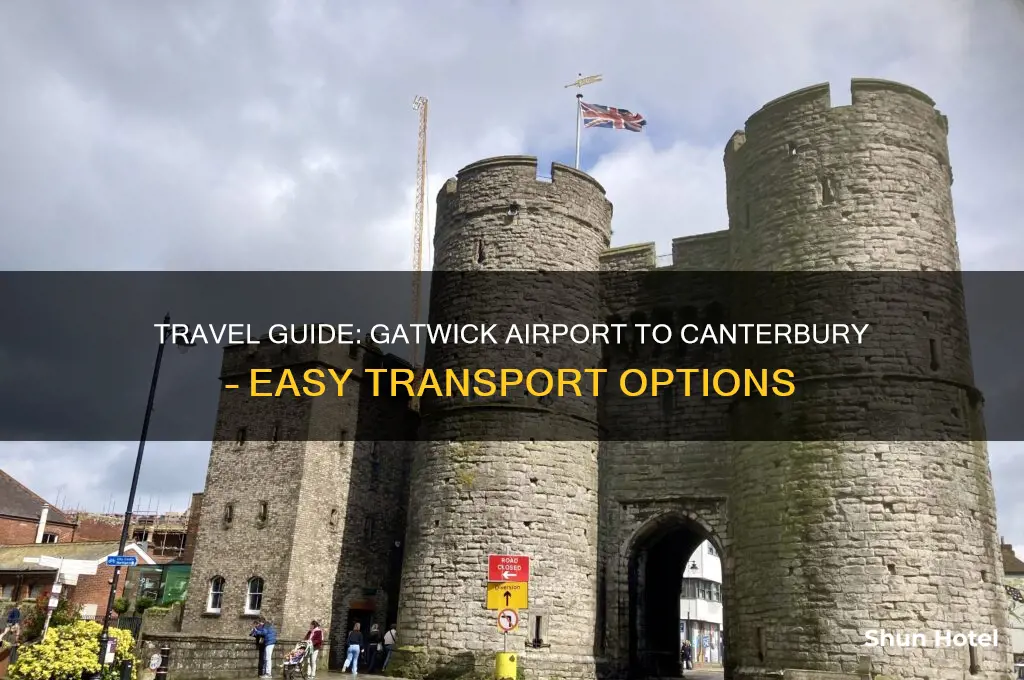 how to get to canterbury from gatwick airport