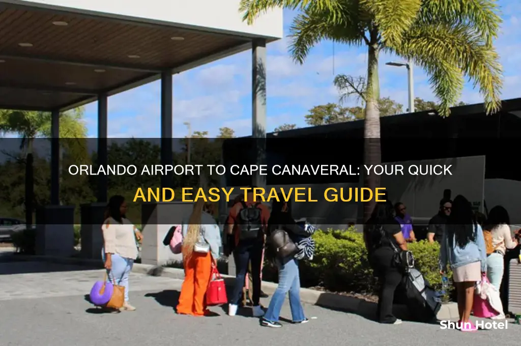 how to get to cape canaveral from orlando airport