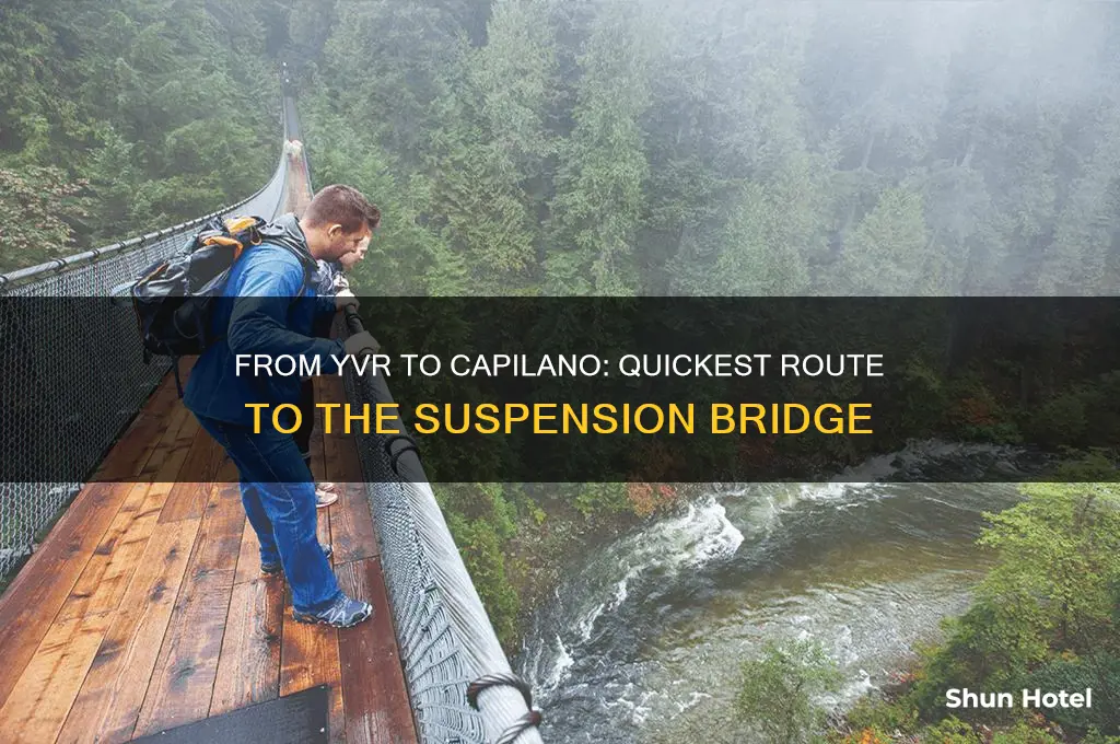 how to get to capilano suspension bridge from airport