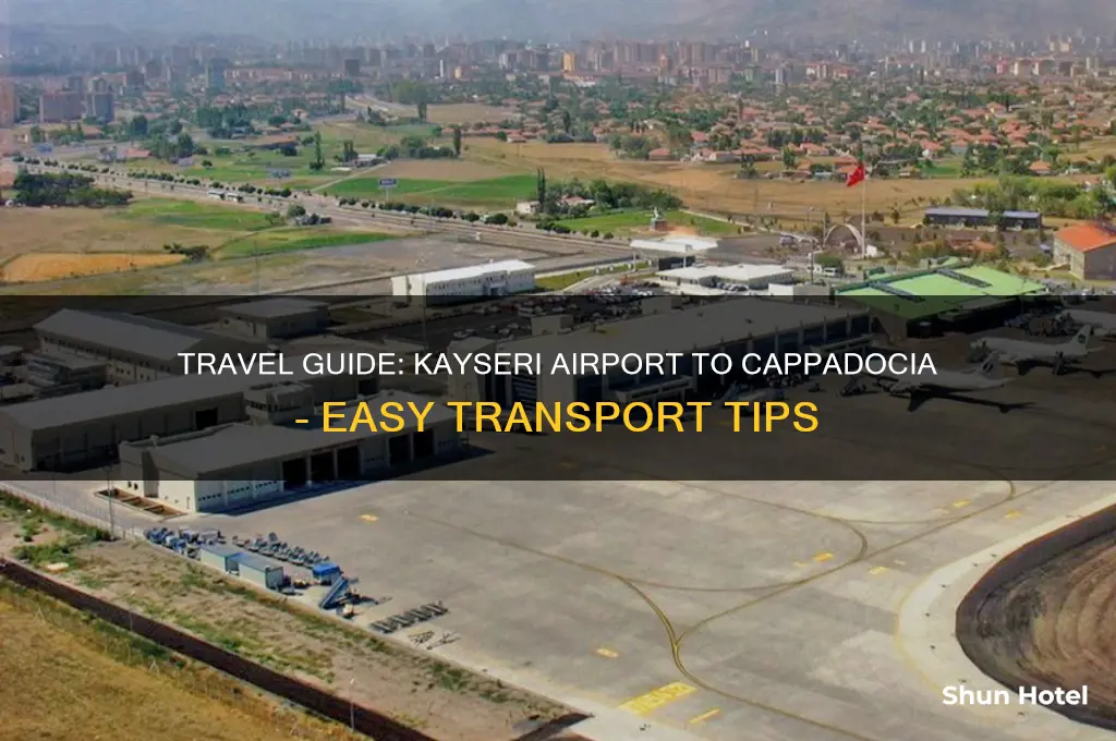 how to get to cappadocia from kayseri airport