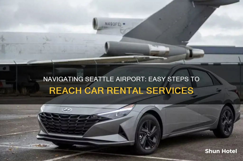 how to get to car rental at seattle airport