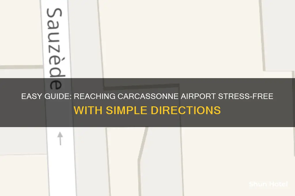 how to get to carcassonne airport