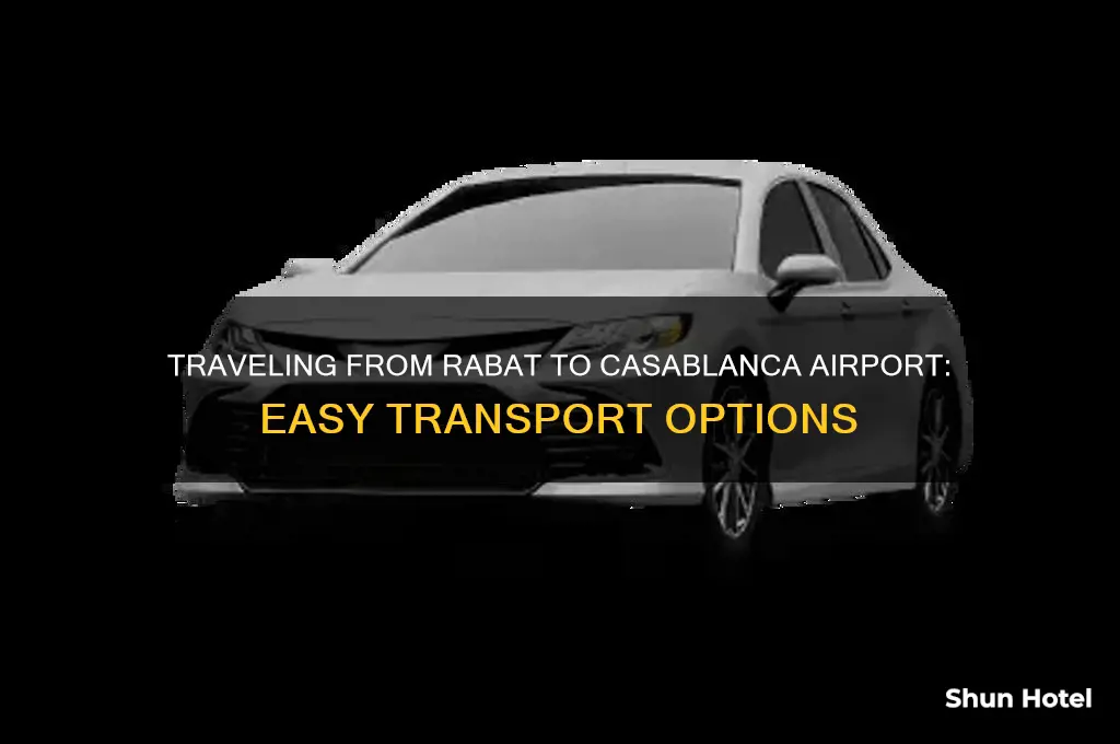 how to get to casablanca airport from rabat