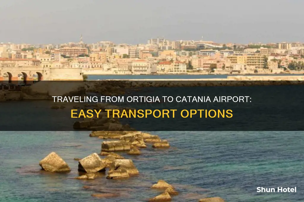 how to get to catania airport from oritigia