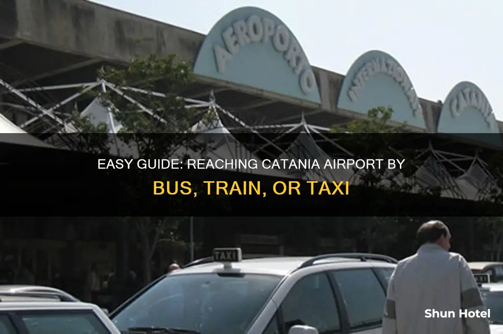 how to get to catania airport