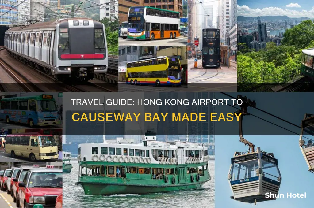 how to get to causeway bay from hong kong airport