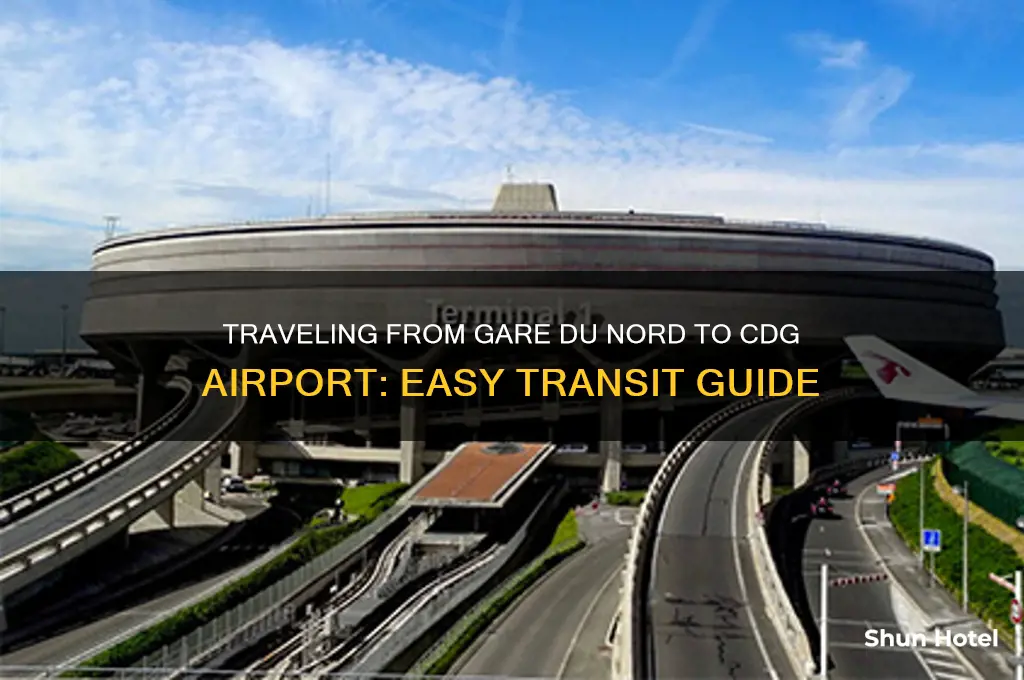 how to get to cdg airport from gare du nord
