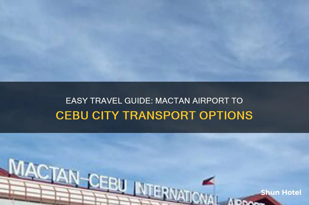 how to get to cebu city from mactan airport