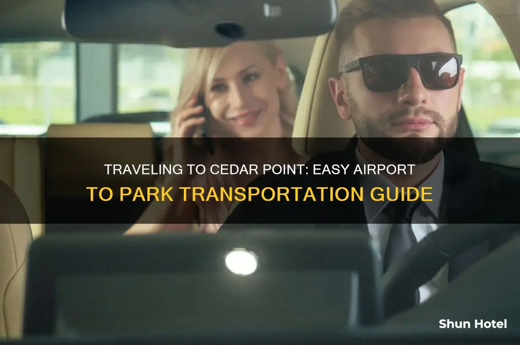 how to get to cedar point from airport