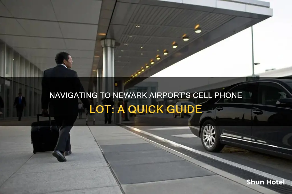 how to get to cell phone lot at newark airport