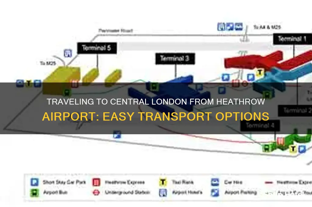 how to get to central london from heathrow airport