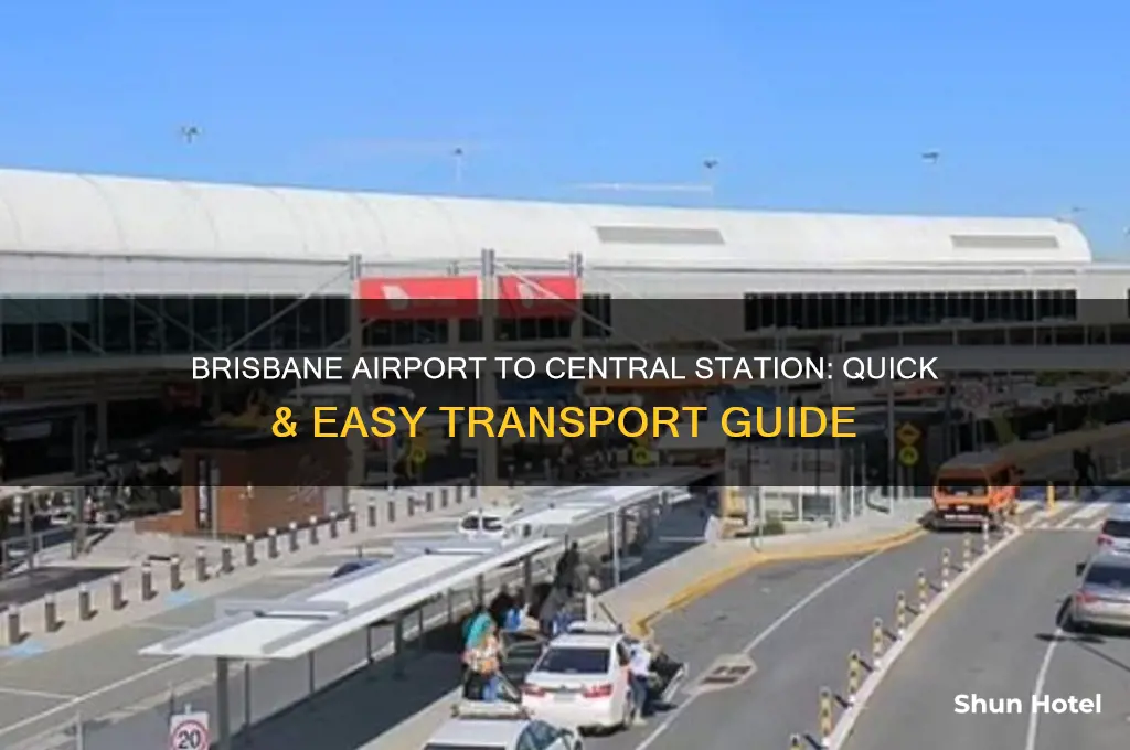 how to get to central station from brisbane airport