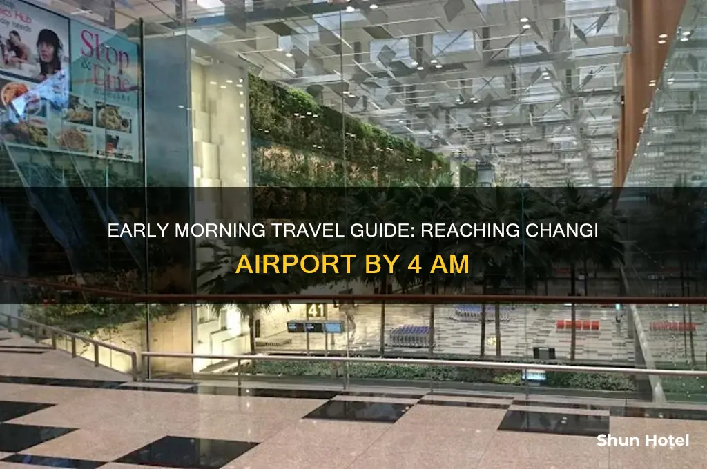 how to get to changi airport at 4am
