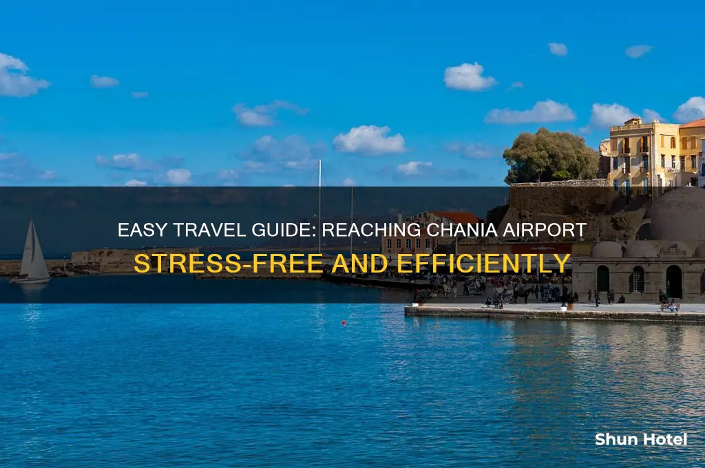 how to get to chania airport