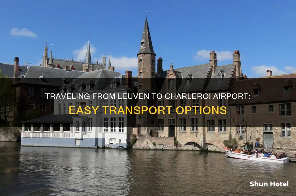how to get to charleroi airport from leuven