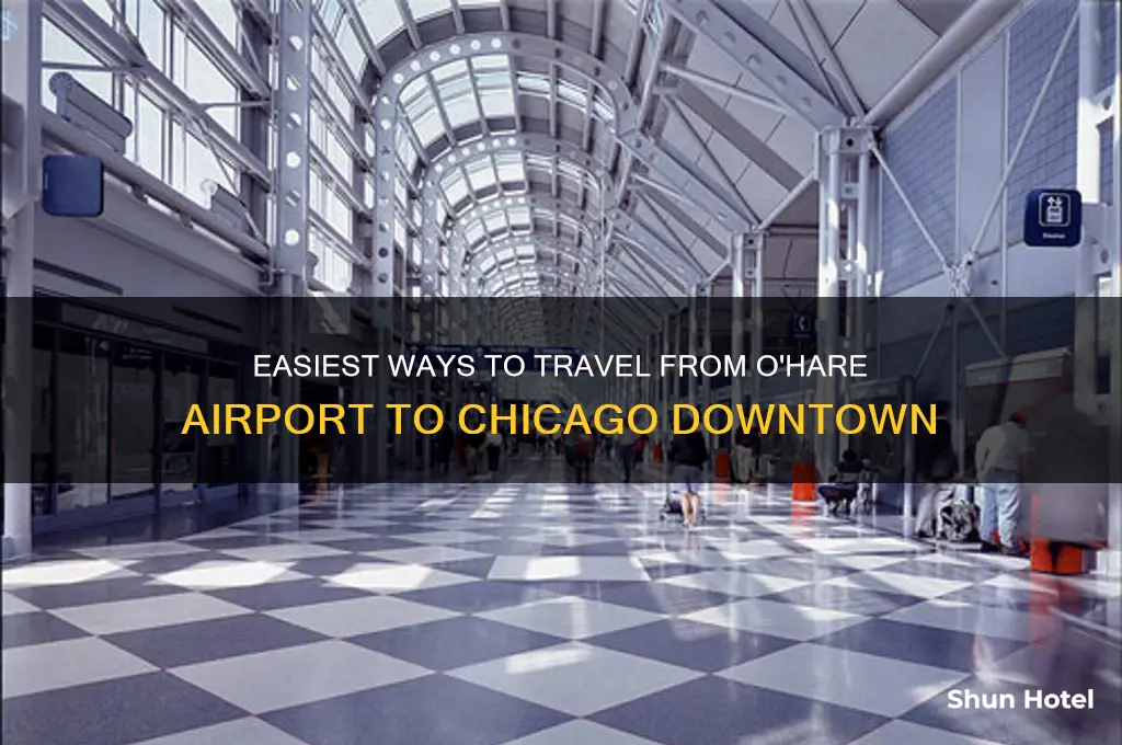 how to get to chicago from o hare airport
