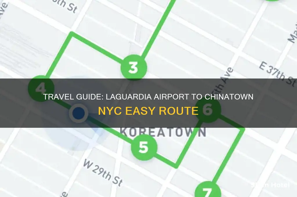 how to get to chinatown from laguardia airport