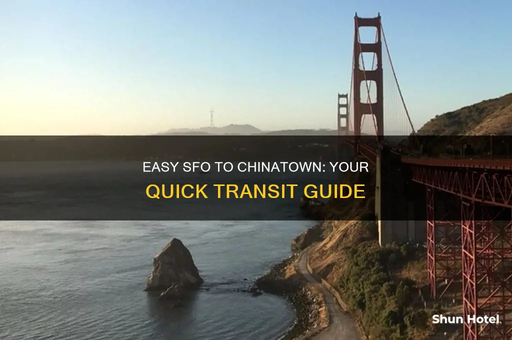 how to get to chinatown from san francisco airport