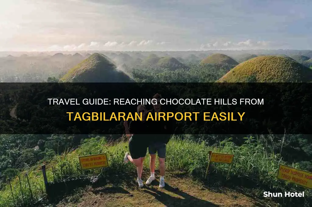 how to get to chocolate hills from tag airport