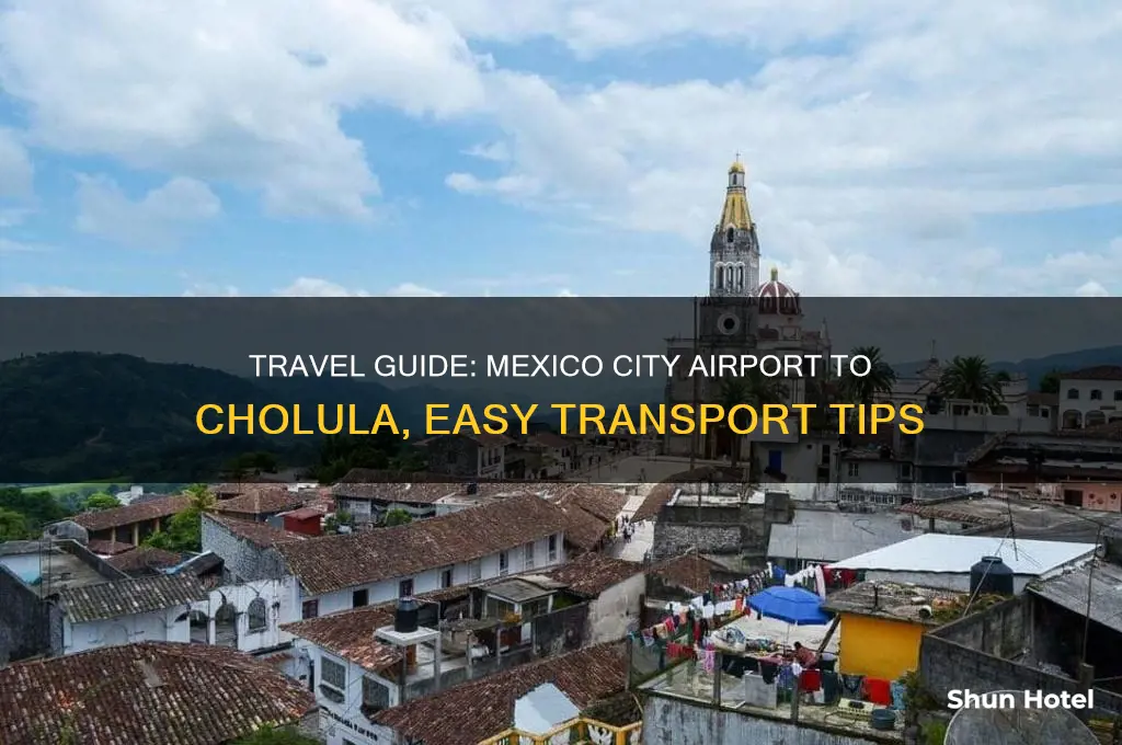 how to get to cholula from mexico city airport