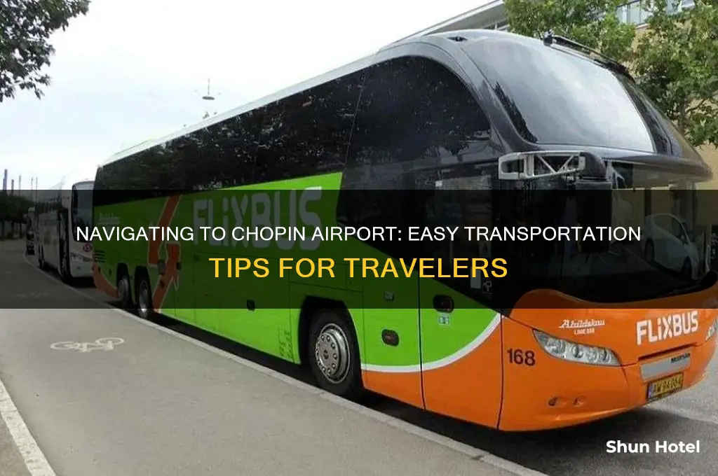 how to get to chopin airport