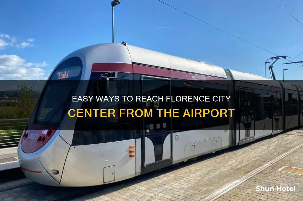 how to get to city center from florence airport
