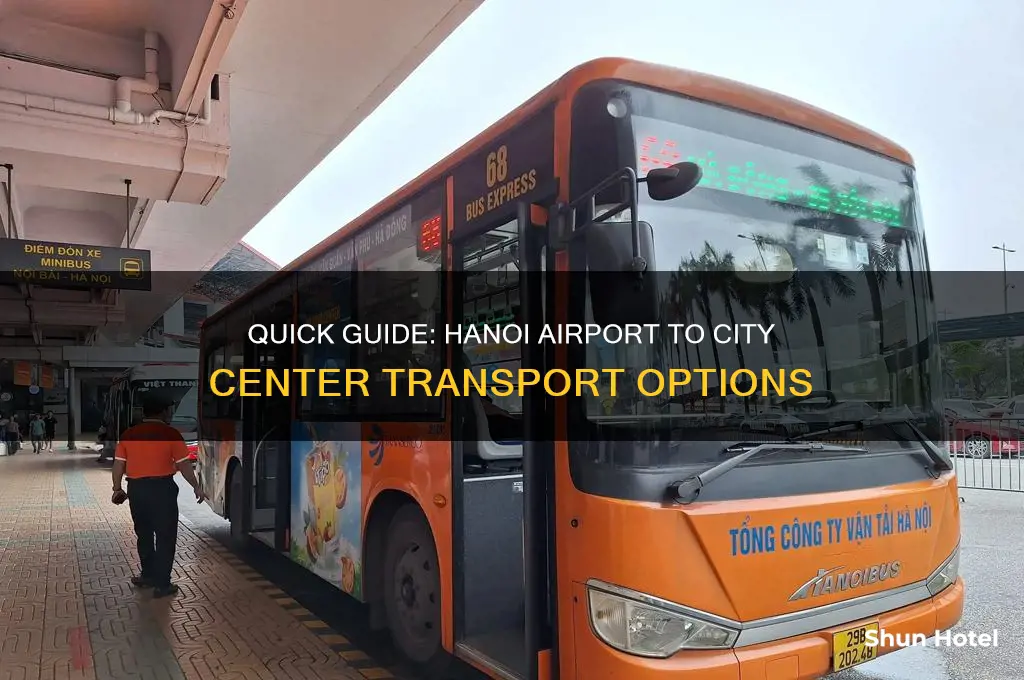 how to get to city center from hanoi airport