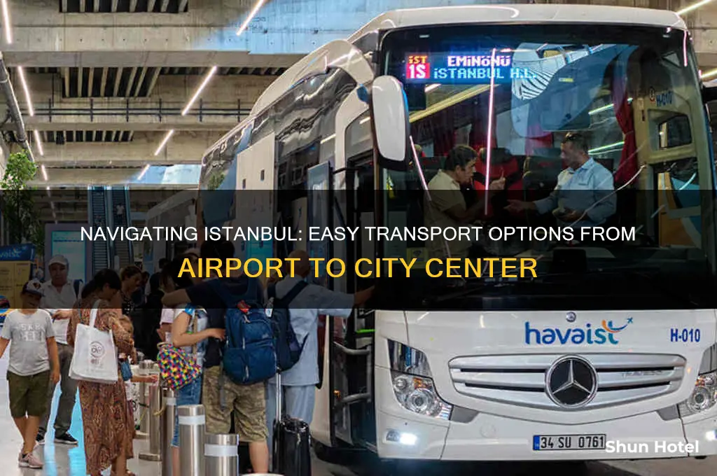 how to get to city center from istanbul airport