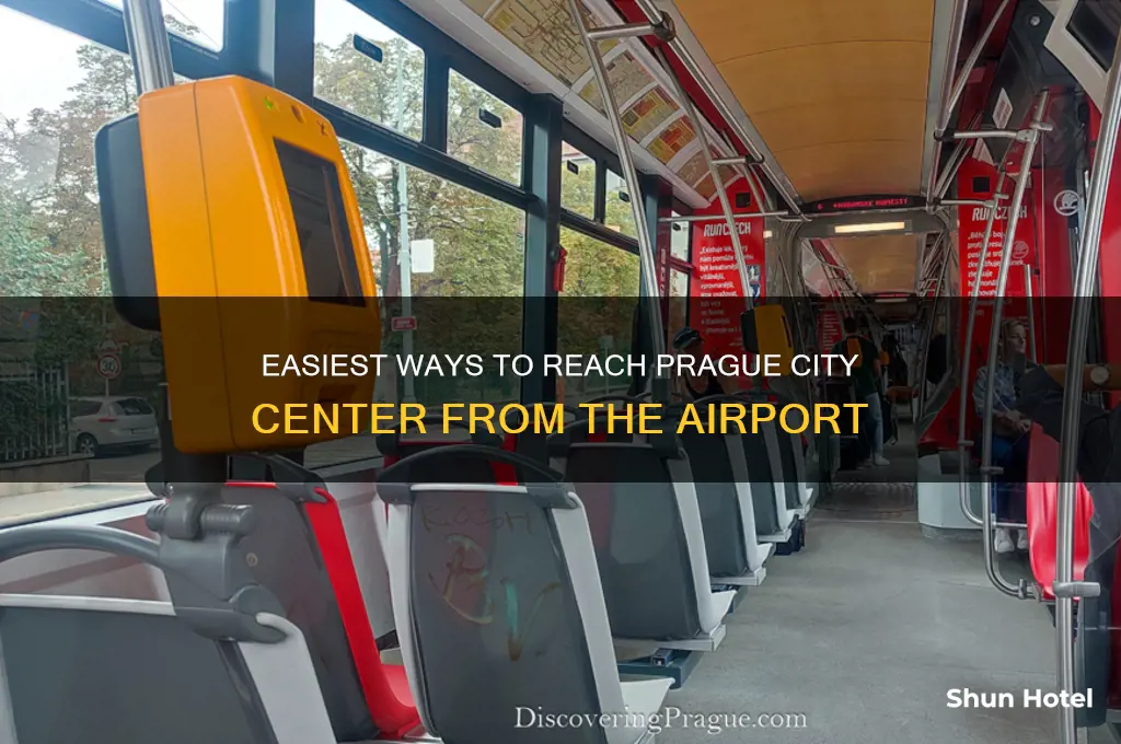 how to get to city center from prague airport