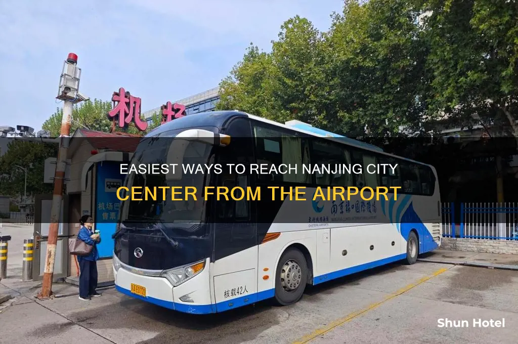 how to get to city center nanjing from airport