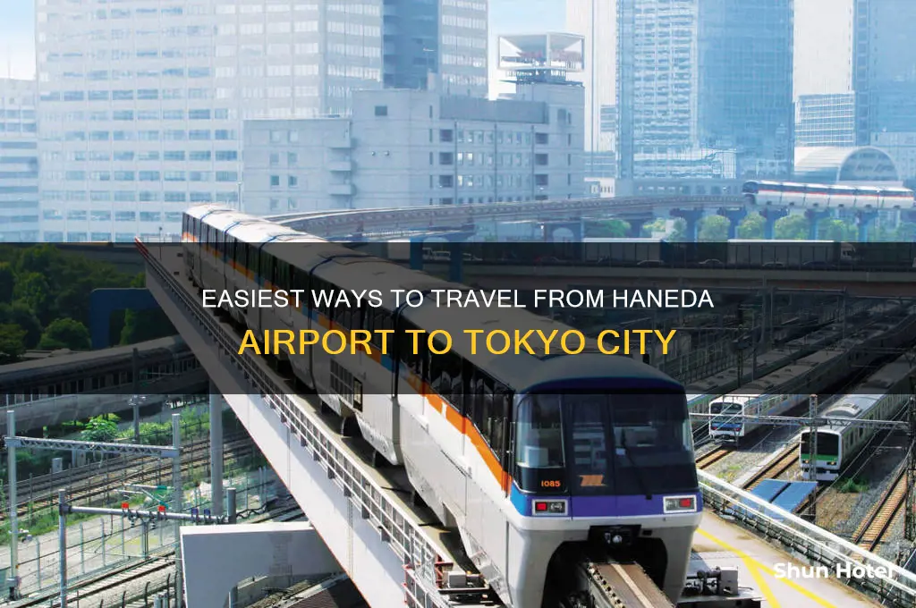 how to get to city from haneda airport