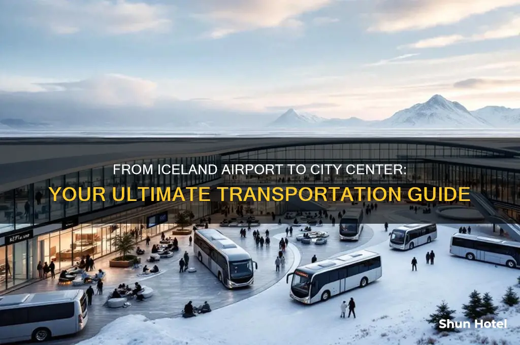 how to get to city from iceland airport