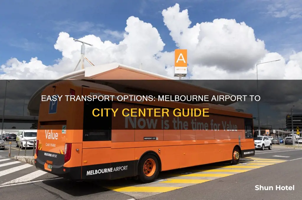 how to get to city from melbourne airport