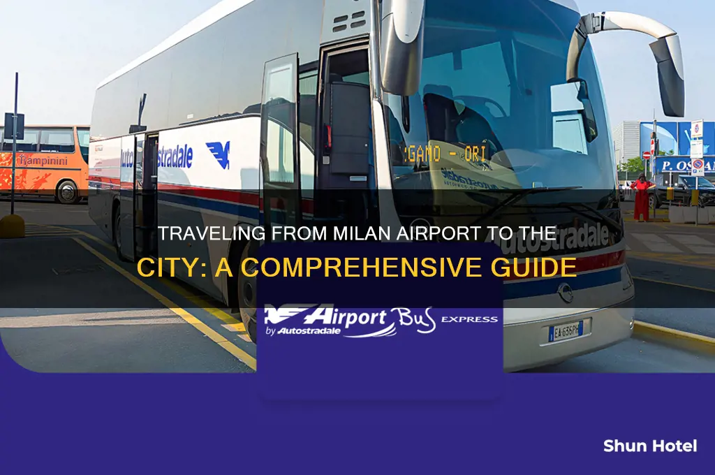 how to get to city from milan airport