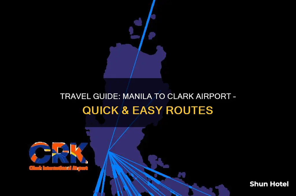 how to get to clark airport from manila