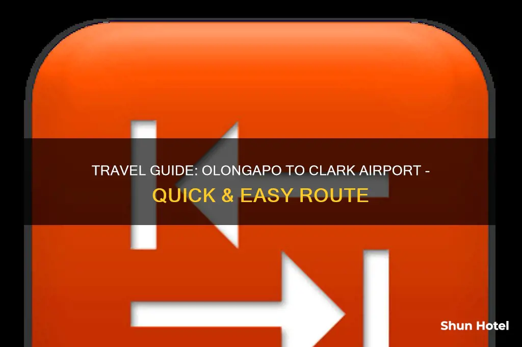 how to get to clark airport from olongapo