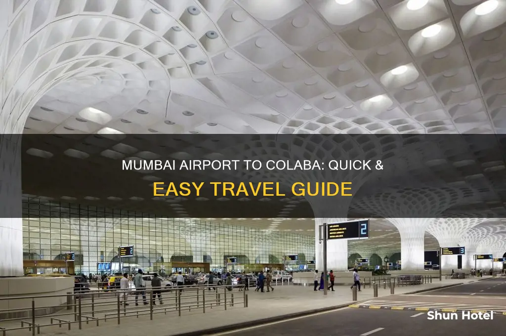 how to get to colaba from mumbai airport