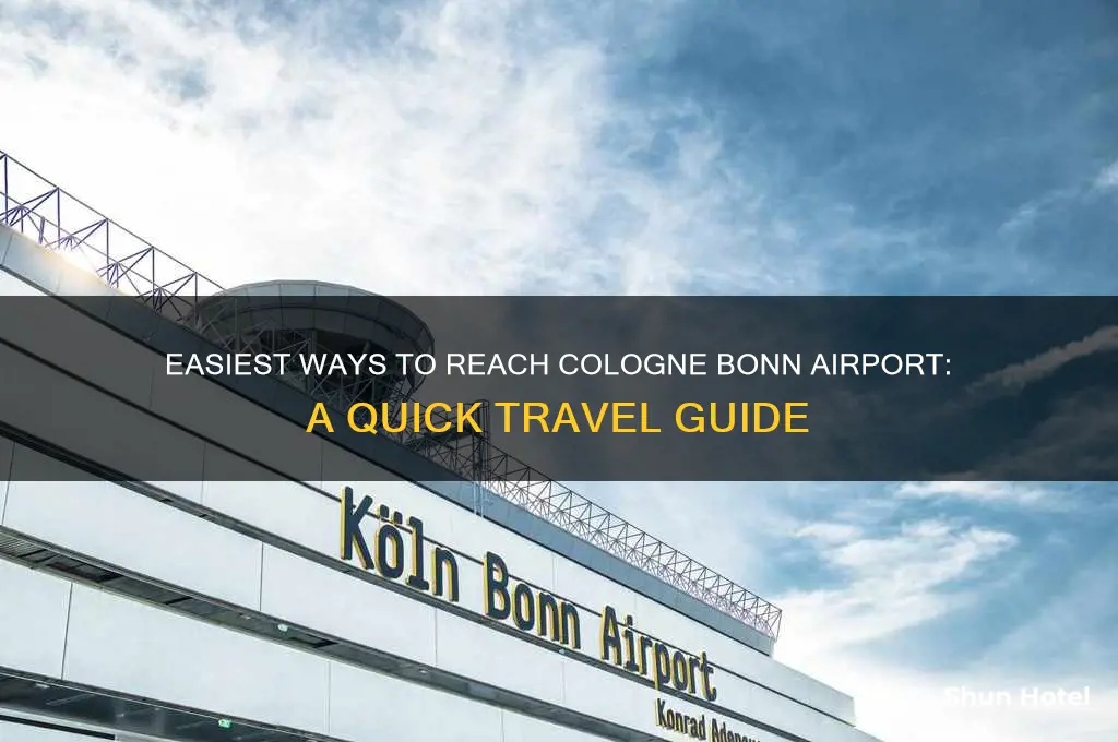 how to get to cologne bonn airport