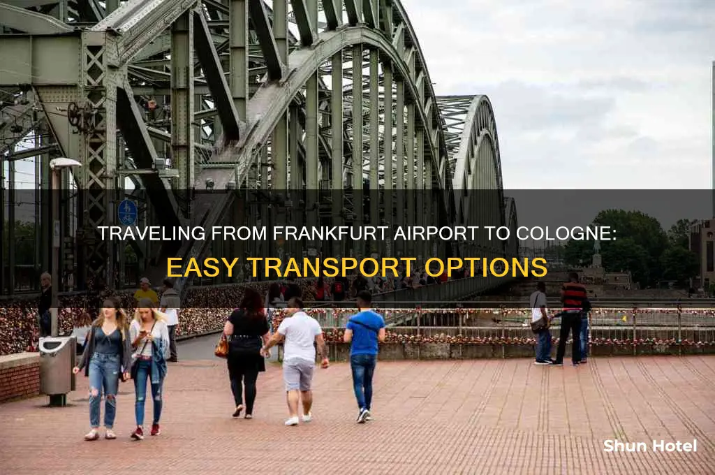 how to get to cologne from frankfurt airport