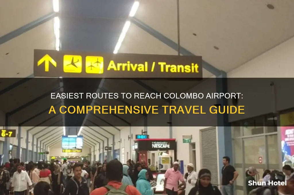 how to get to colombo airport