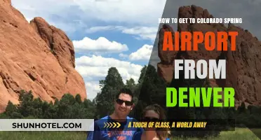 Traveling from Denver to Colorado Springs Airport: Easy Route Guide