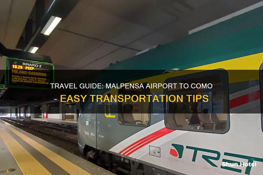 how to get to como from malpensa airport