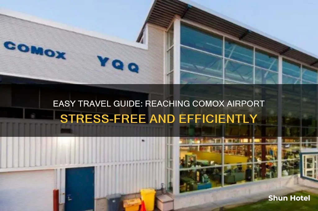 how to get to comox airport
