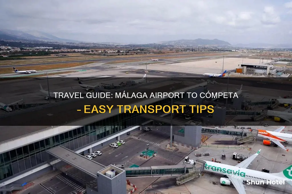 how to get to competa from malaga airport