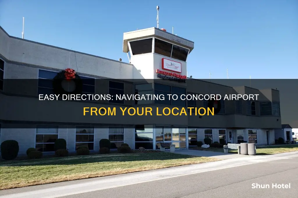 how to get to concord airport from my location