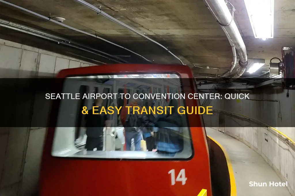 how to get to convention center from seattle airport