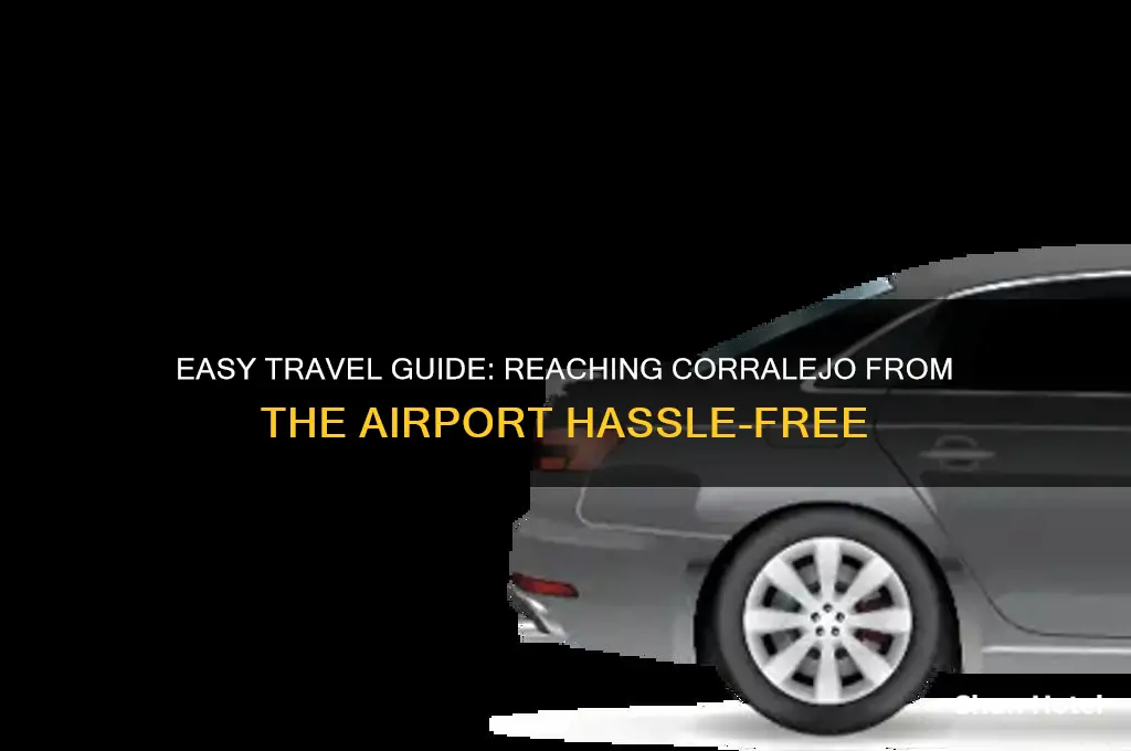 how to get to corralejo from airport