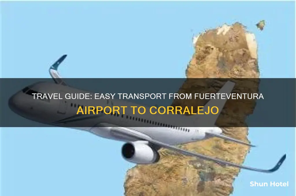 how to get to corralejo from fuerteventura airport
