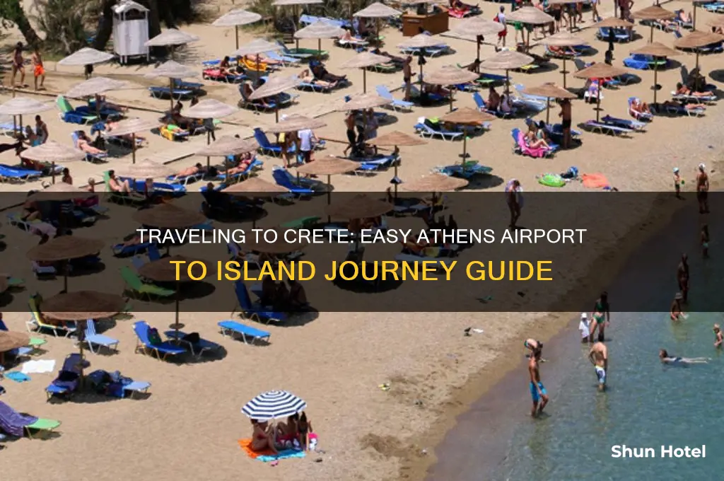 how to get to crete from athens airport